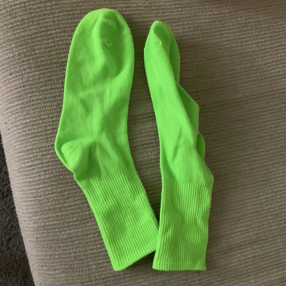 Accessories Neon Green Socks Poshmark
